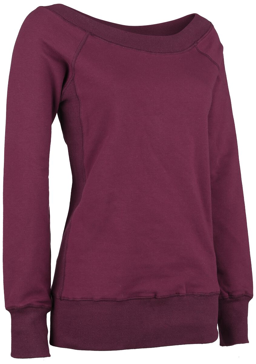 Image of RED by EMP Sweater Girl-Sweat-Shirt weinrot