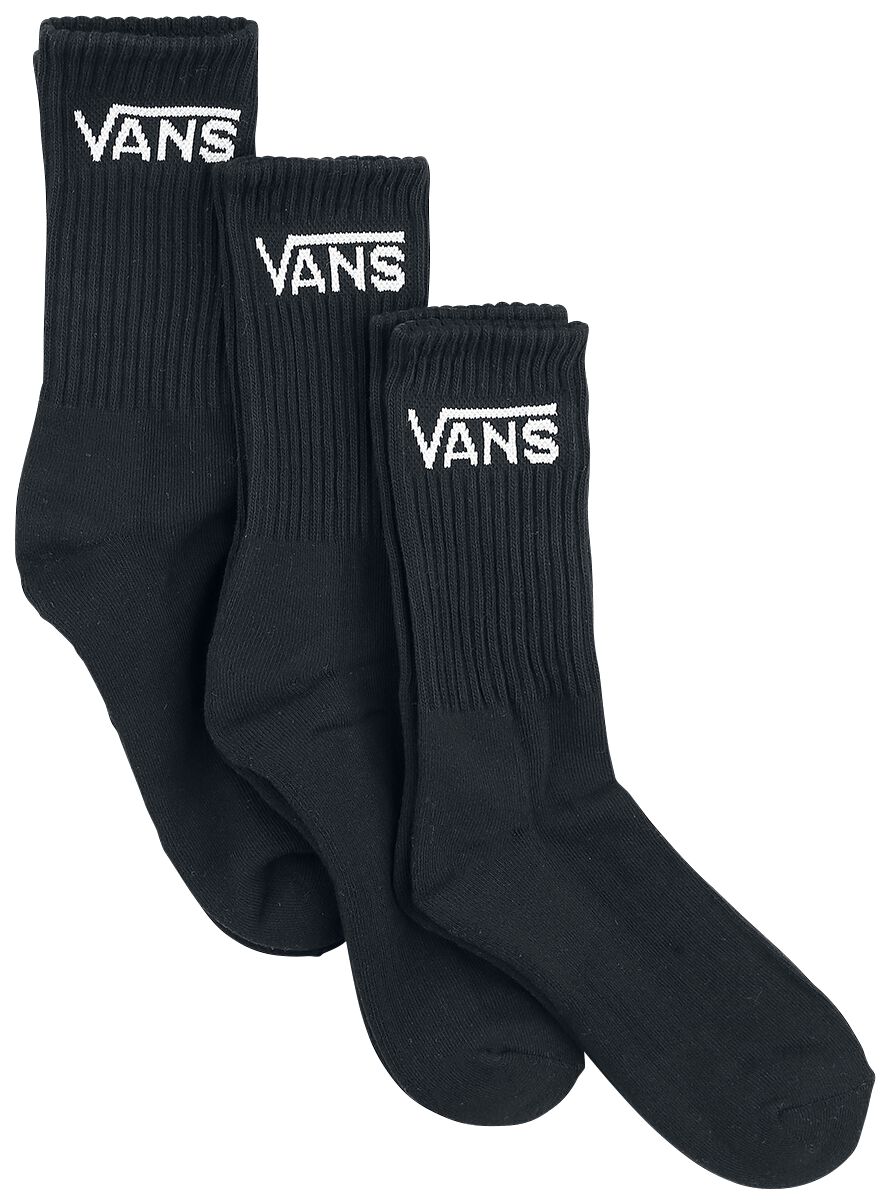 Levně Vans Balení 3 párů klasických ponožek Ponožky černá