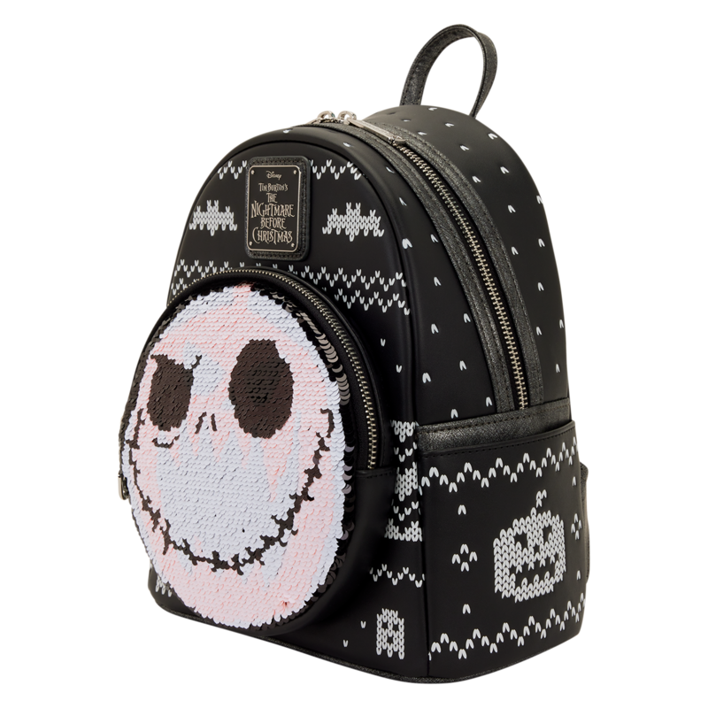 The Nightmare Before Christmas Disney Mini backpacks - Loungefly - Jack - black-white