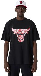 Chicago Bulls Logo Tee, New Era - NBA, T-Shirt