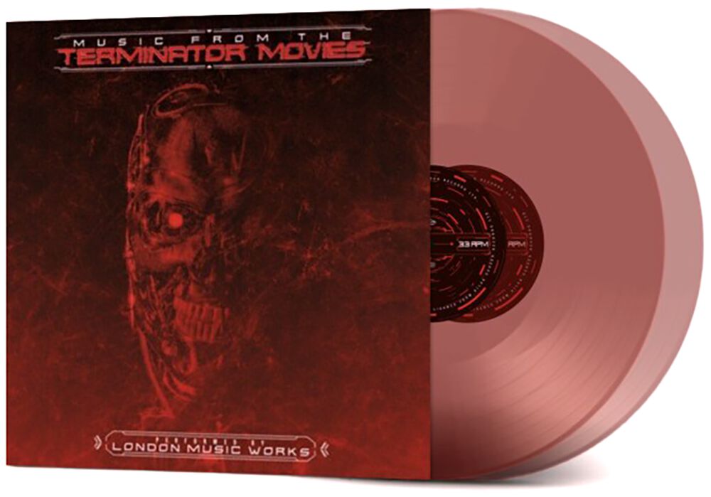 LP de Terminator - Music From The Terminator Movies - pour Unisexe - rouge