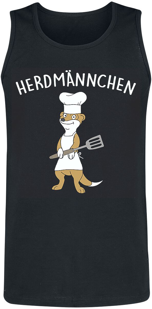 Tierisch Herdmännchen Tank-Top schwarz Tierisch Herdmännchen Tank-Top schwarz