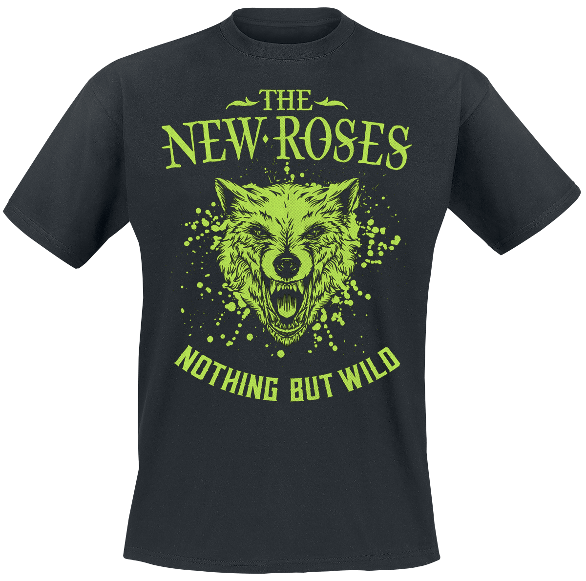 The New Roses - Nothing But Wild - T-Shirt - black image
