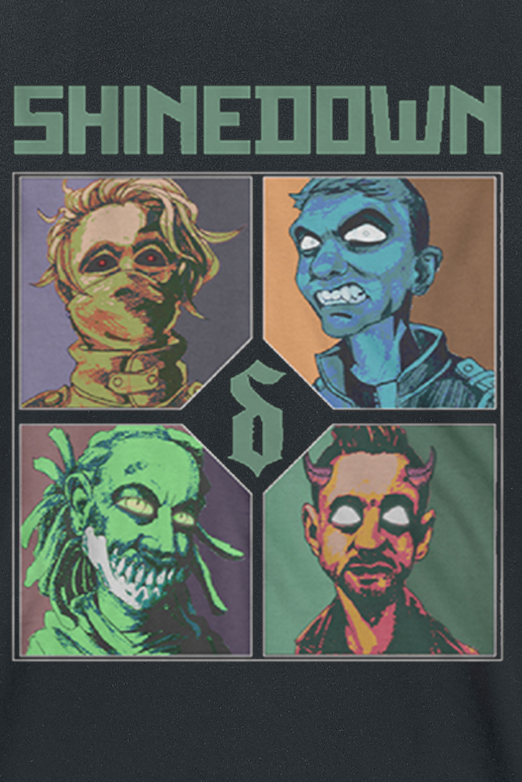 Shinedown My Monsters T-Shirt schwarz