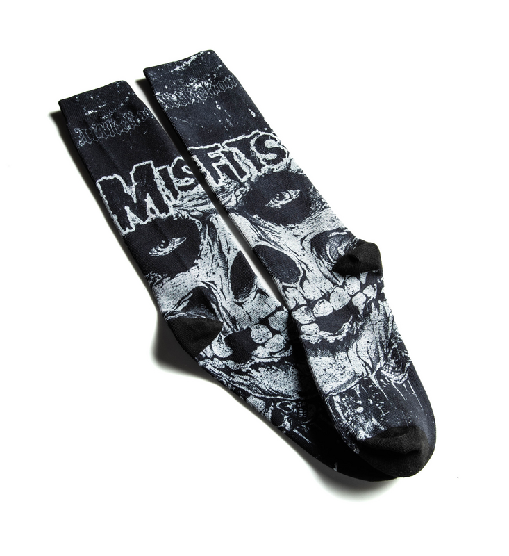 Affliction  Socks - Misfits - Skull - black