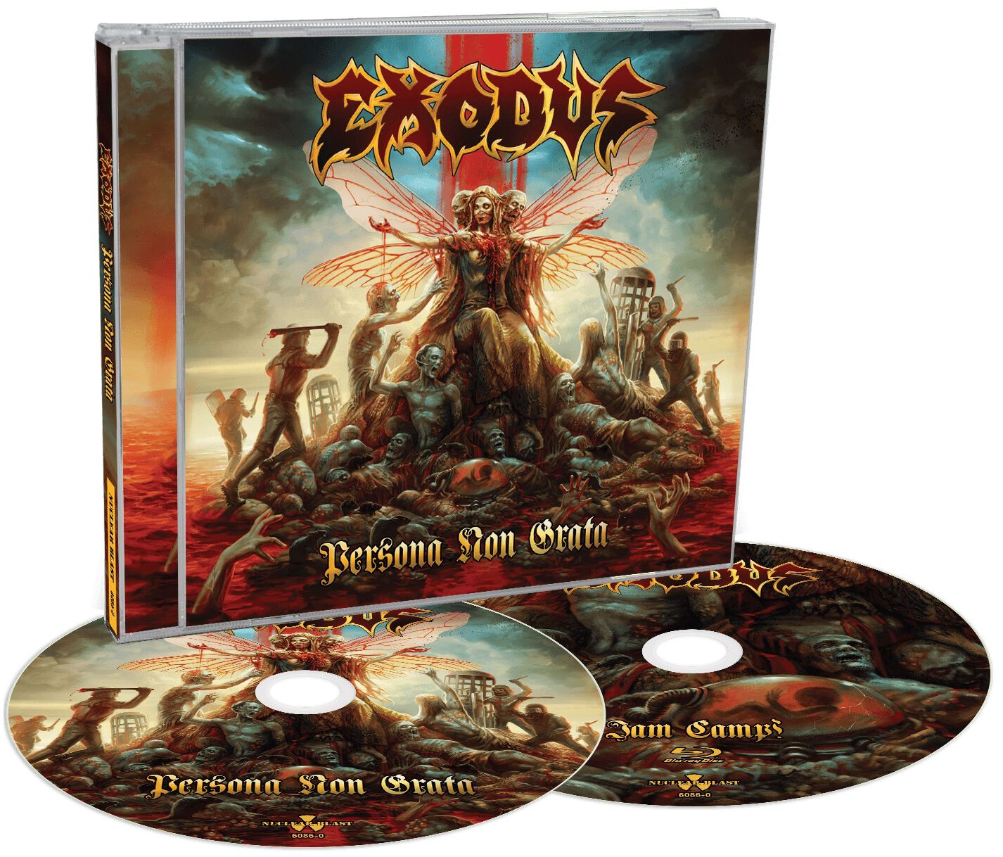 Persona non grata von Exodus - CD & Blu-ray (Jewelcase)