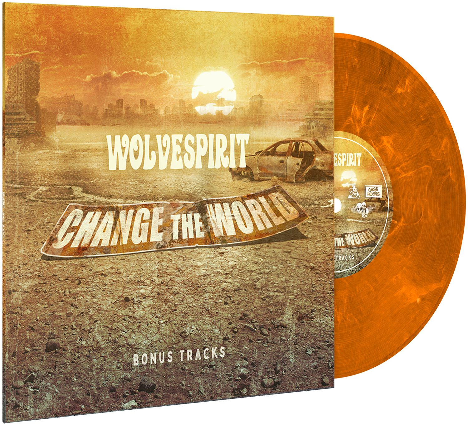 Image of Wolvespirit Change the world 2-LP & 7 inch & CD Standard