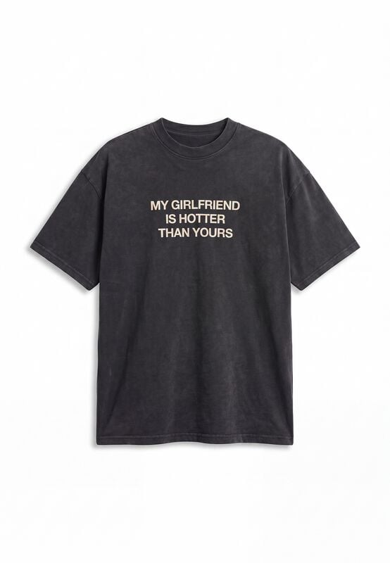 Maglietta oversize  di Pegador - Lobos Boxy Tee - Uomo - nero