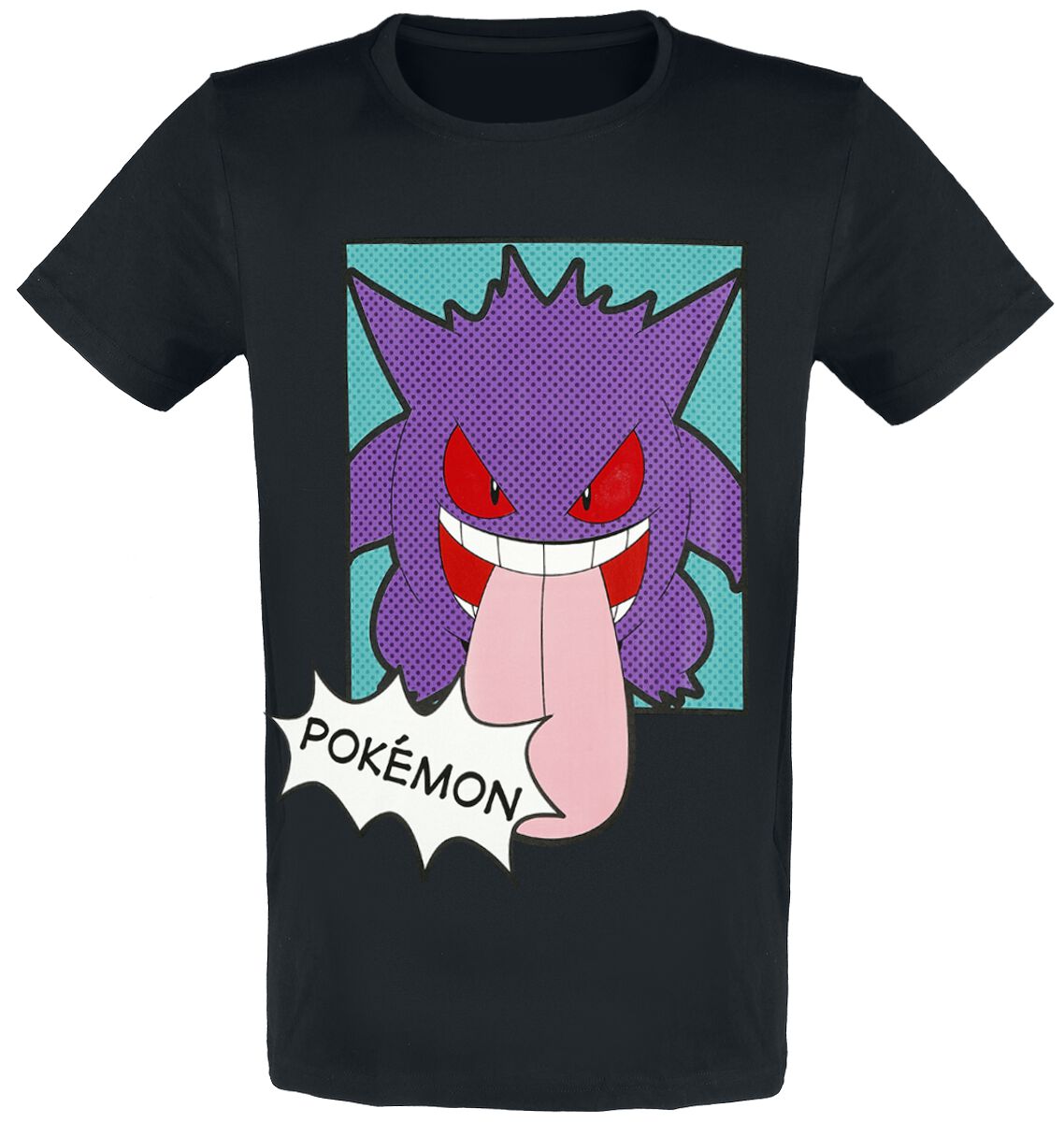 Pokémon Gengar T-Shirt black