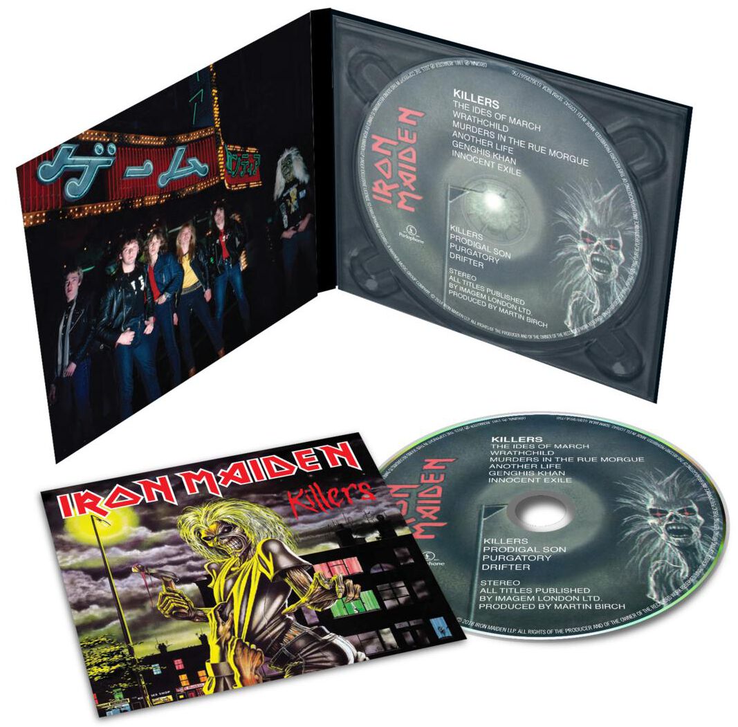 Image of Iron Maiden Killers CD Standard