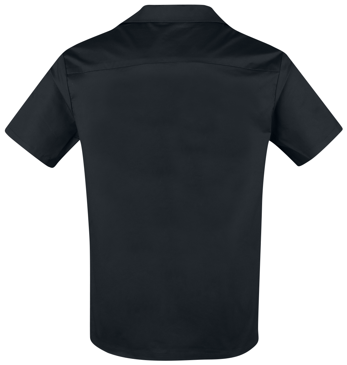 Chet Rock Donnie Bowling Shirt Kurzarmhemd schwarz