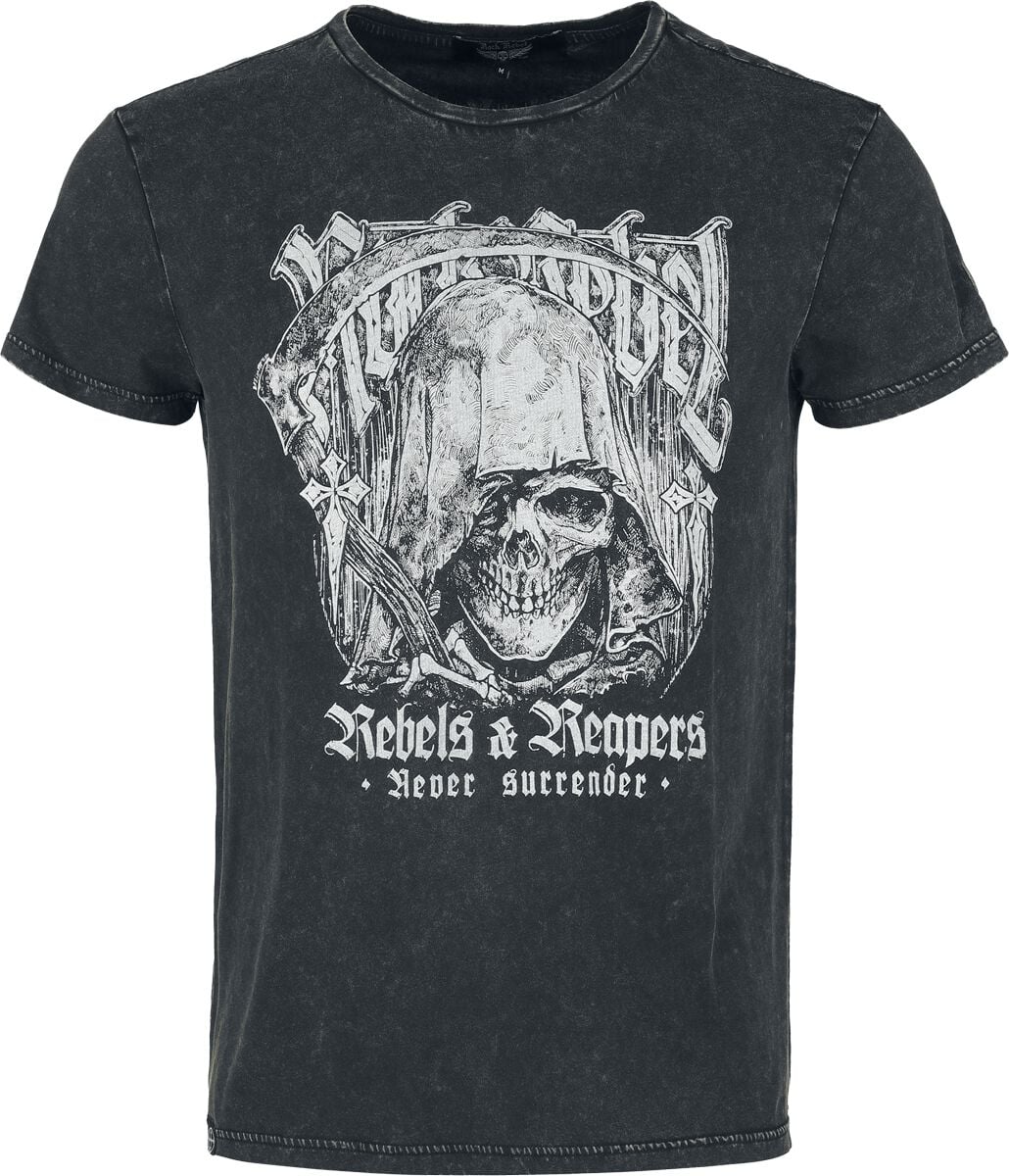 Rock Rebel By Emp T-shirt - Rebels & Reapers - S Tot Xxl - Voor Mannen - Zwart