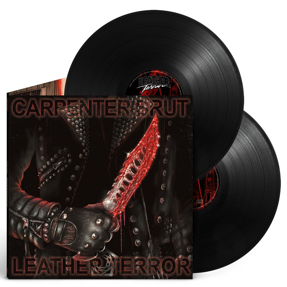 Image of Carpenter Brut Leather terror LP schwarz