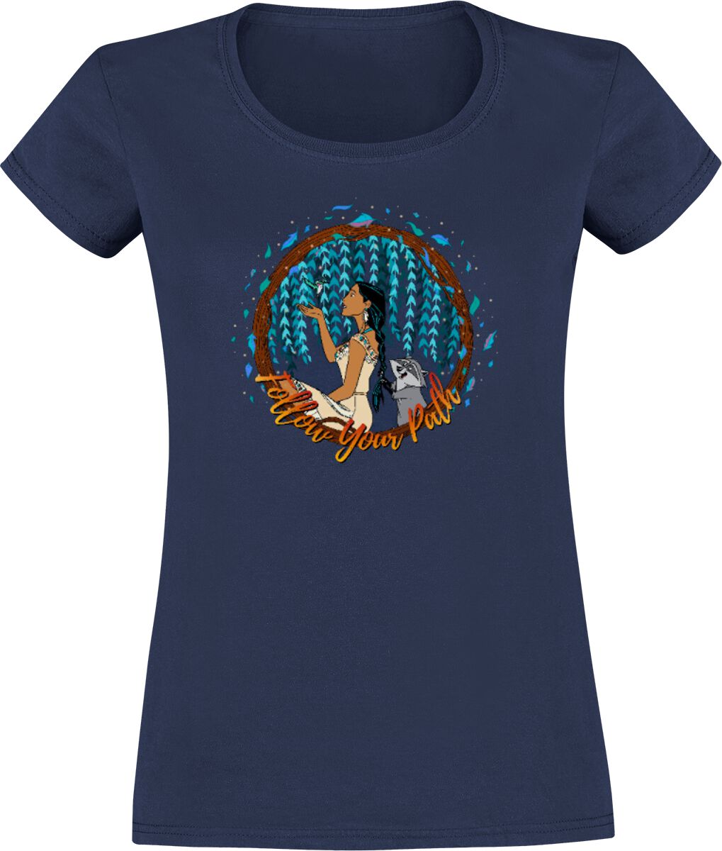 Pocahontas Pocahontas und Meeko T-Shirt blau in L POD - 859648 8186371