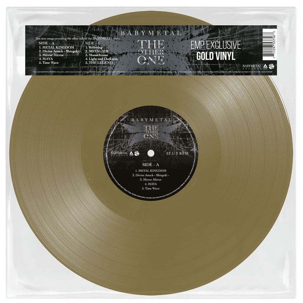 Babymetal The other one LP gold coloured