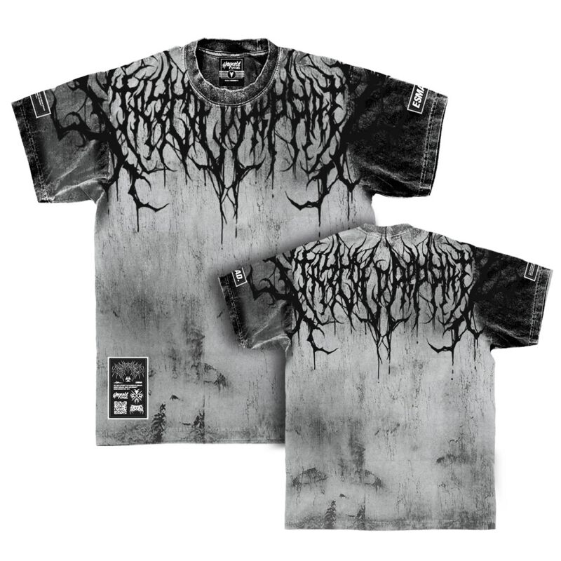 Stay Cold Apparel T-Shirt - Reign Of Blood (wasted) - Heavy Oversized T-Shirt (250GSM) - S bis 3XL - für Männer - Größe L - grau
