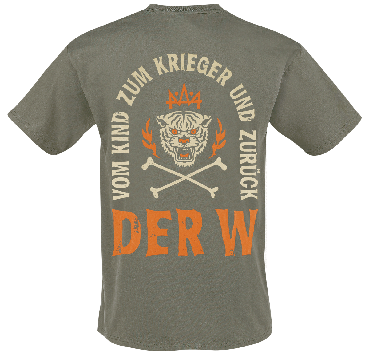 4251777719039 - Krieger T-Shirt oliv in 4XL