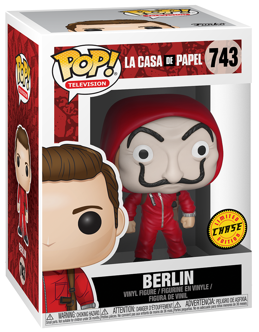 Haus des Geldes Berlin (Chase Edition möglich) Vinyl Figure 743 Funko Pop! multicolor - 40.03% Rabatt