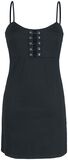 Kleid mit Safety Pins, Black Premium by EMP, Kurzes Kleid