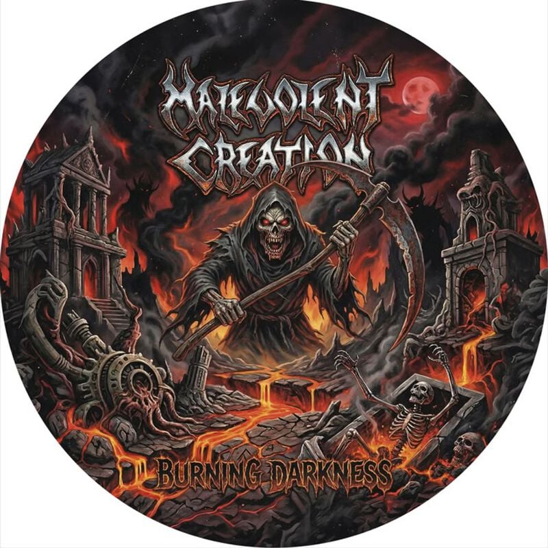 Singolo Di Malevolent Creation - Burning Darkness - Non Specificato - Standard
