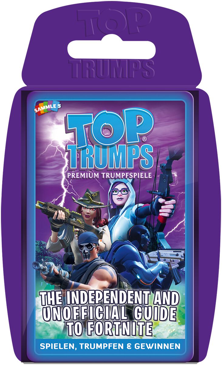 Image of Fortnite Top Trumps - The Independent and Unofficial Guide to Fortnite Kartenspiel Standard