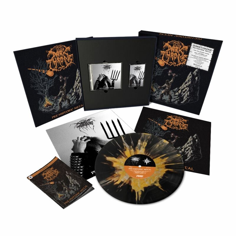 Pre-Historic Metal von Darkthrone - LP & CD & MC (Boxset, Coloured, Limited Edition)