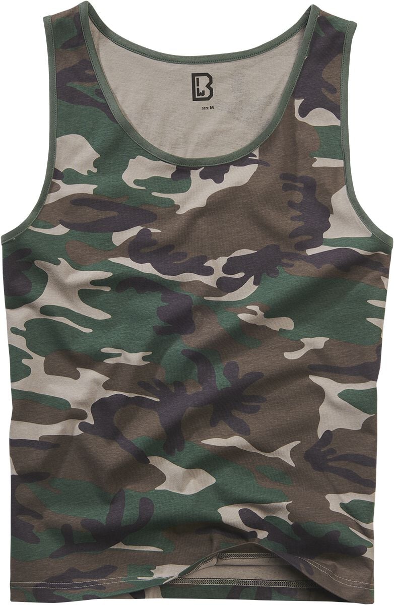 Brandit Tank Top Tank Top Woodland