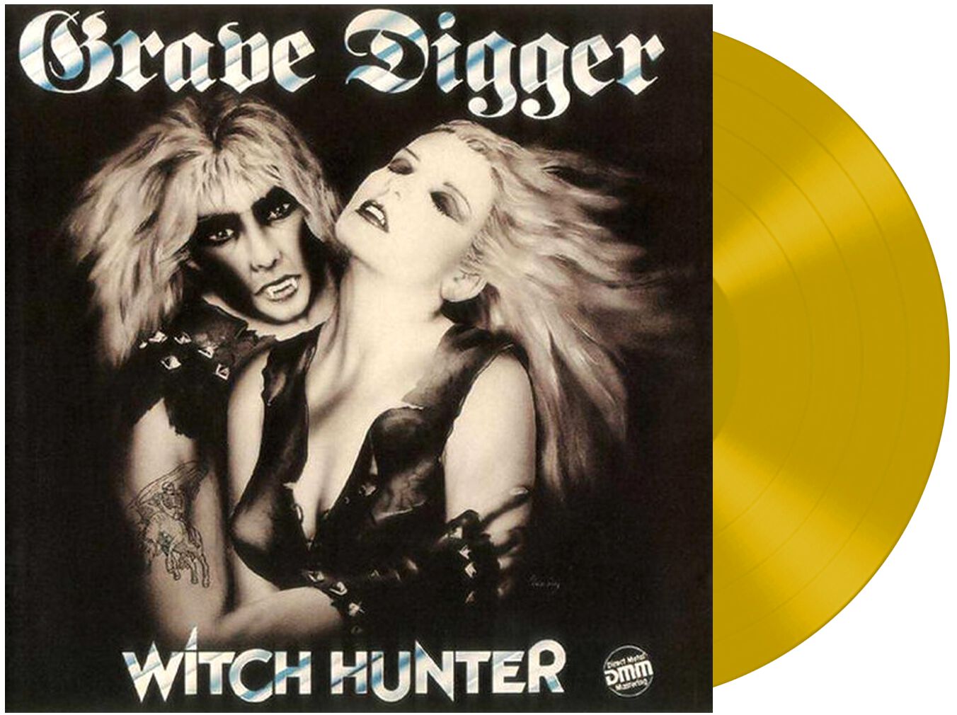 Levně Grave Digger Witch hunter LP zlatá
