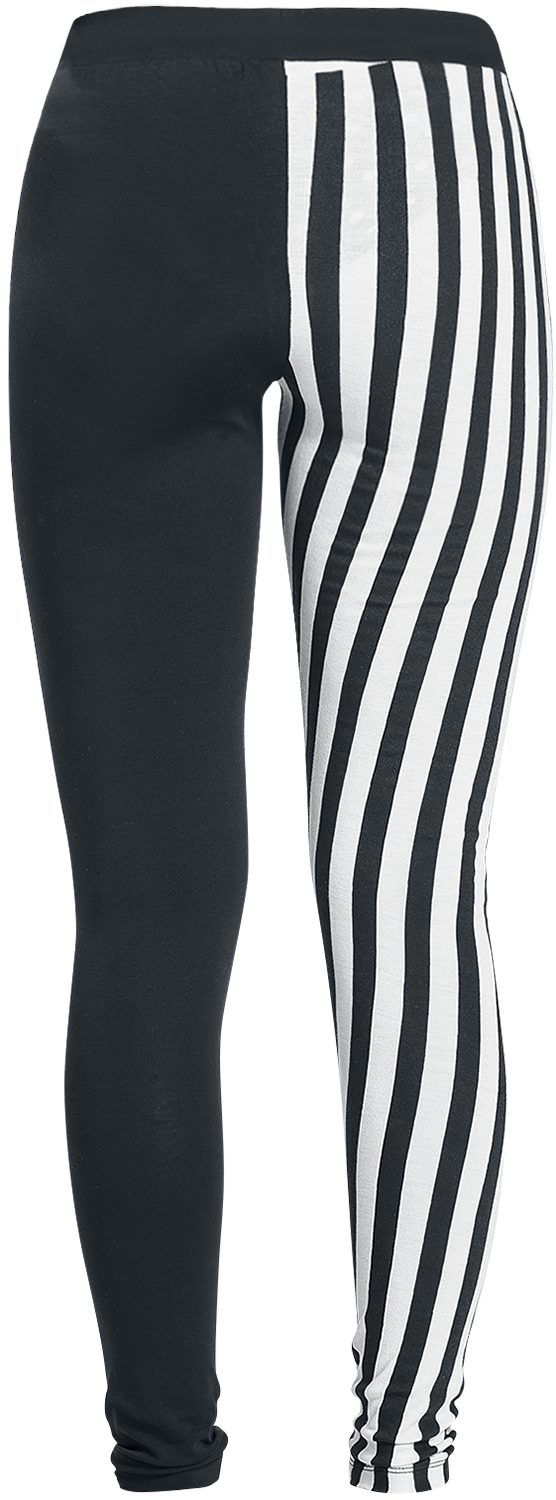 The Nightmare Before Christmas Jack Skellington Leggings schwarz weiß - 28.58% Rabatt