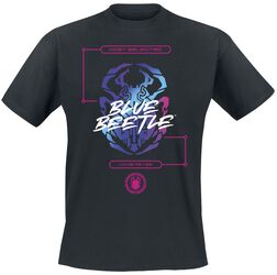Logo, Blue Beetle, T-Shirt