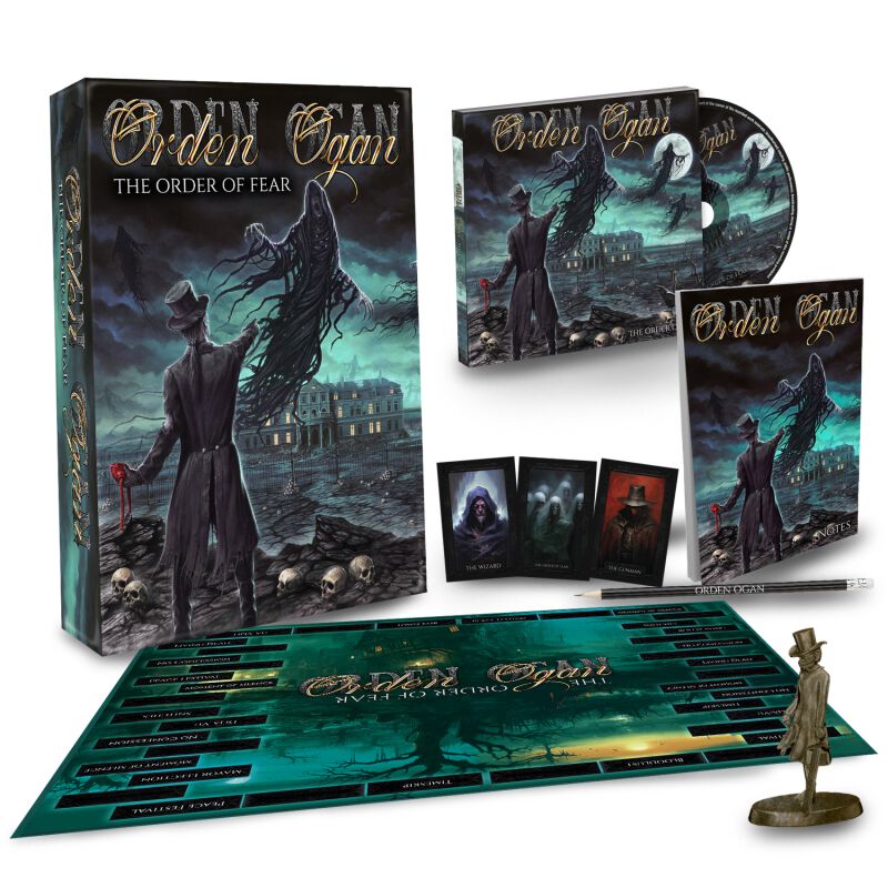 The order of fear von Orden Ogan - CD (Boxset, Limited Edition)