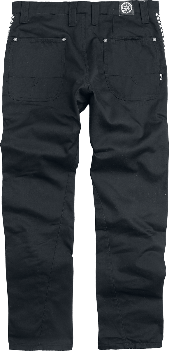 5057633203440 - Workshop Trousers Black Stoffhose schwarz in W34L32