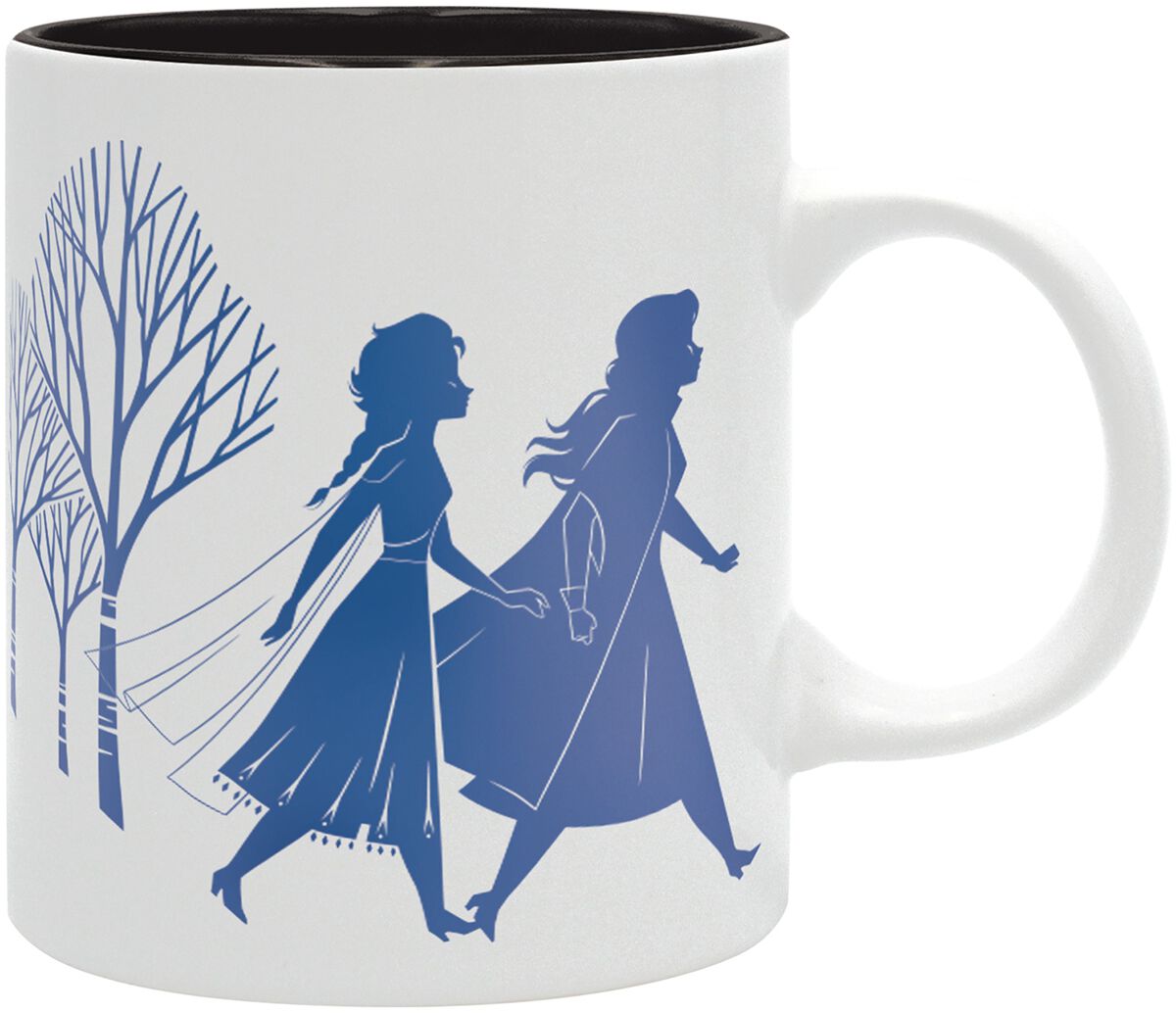 Frozen Silhouettes Cup white blue