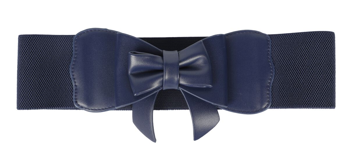 Banned Retro – Rockabilly Gürtel – Play It Right Belt – für Damen – blau