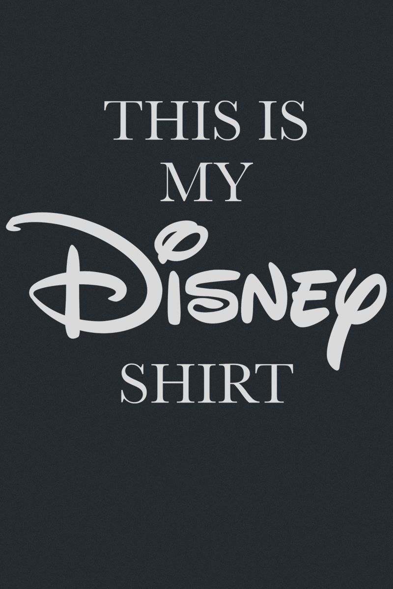 Disney Classics My Disney Tshirt T-Shirt schwarz