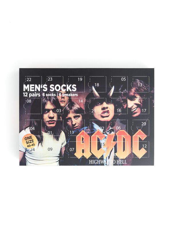 Highway To Hell - Socken Kalender | AC/DC Adventskalender | EMP Highway To Hell - Socken Kalender | AC/DC Adventskalender | EMP