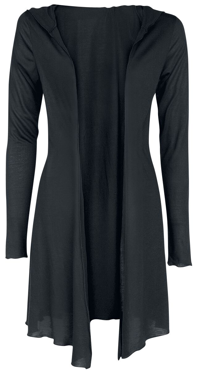Black Premium by EMP Cardigan - Overlay Hood - XS bis 5XL - für Damen - Größe S - schwarz