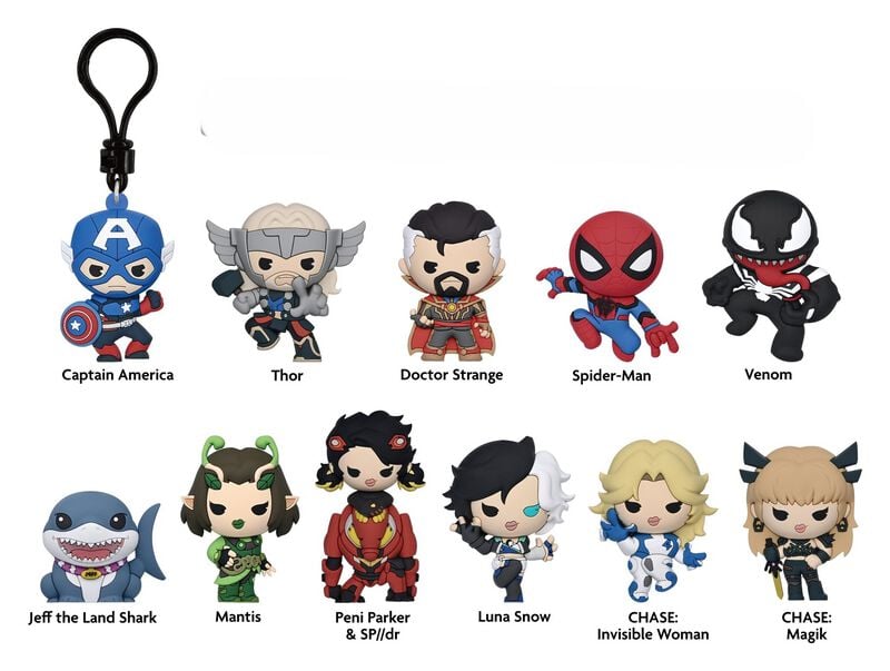 Marvel Rugzakhanger - Rivals - Characters - Mystery (Chase Edition mogelijk) - voor Geen - meerkleurig