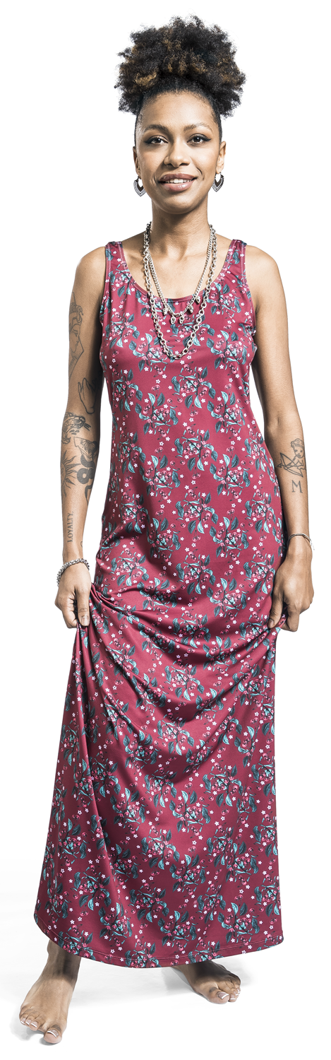 Pussy Deluxe Wild Cherry Beachdress Langes Kleid multicolor