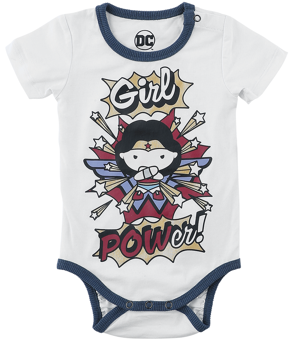 Wonder Woman - DC Comics Set - Kids - Little Wonder - 56 bis 80 - für Mädchen & Jungen - Größe 74 - rot/weiß  - EMP exklusives Merchandise!
