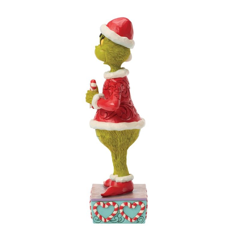 The Grinch Sammelfiguren - The Grinch with Broken Candy Cane - The Grinch by Jim Shore - multicolor  - Lizenzierter Fanartikel