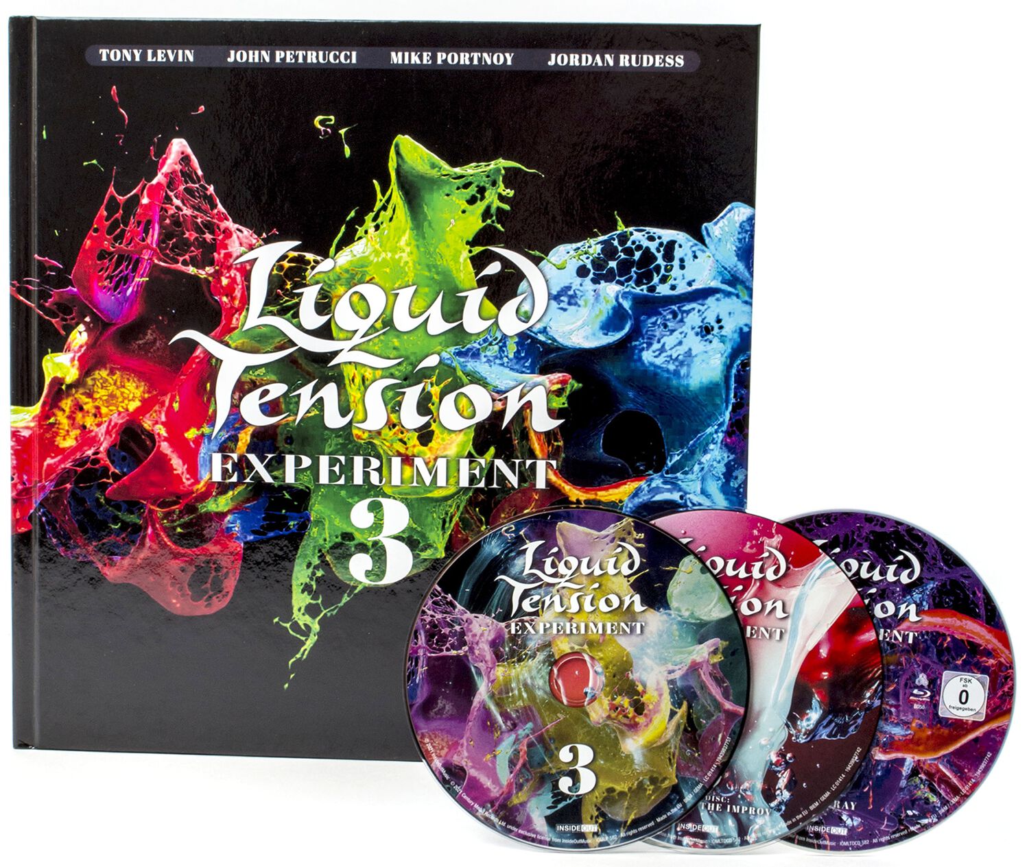 Image of Liquid Tension Experiment LTE3 2-CD & Blu-ray Standard