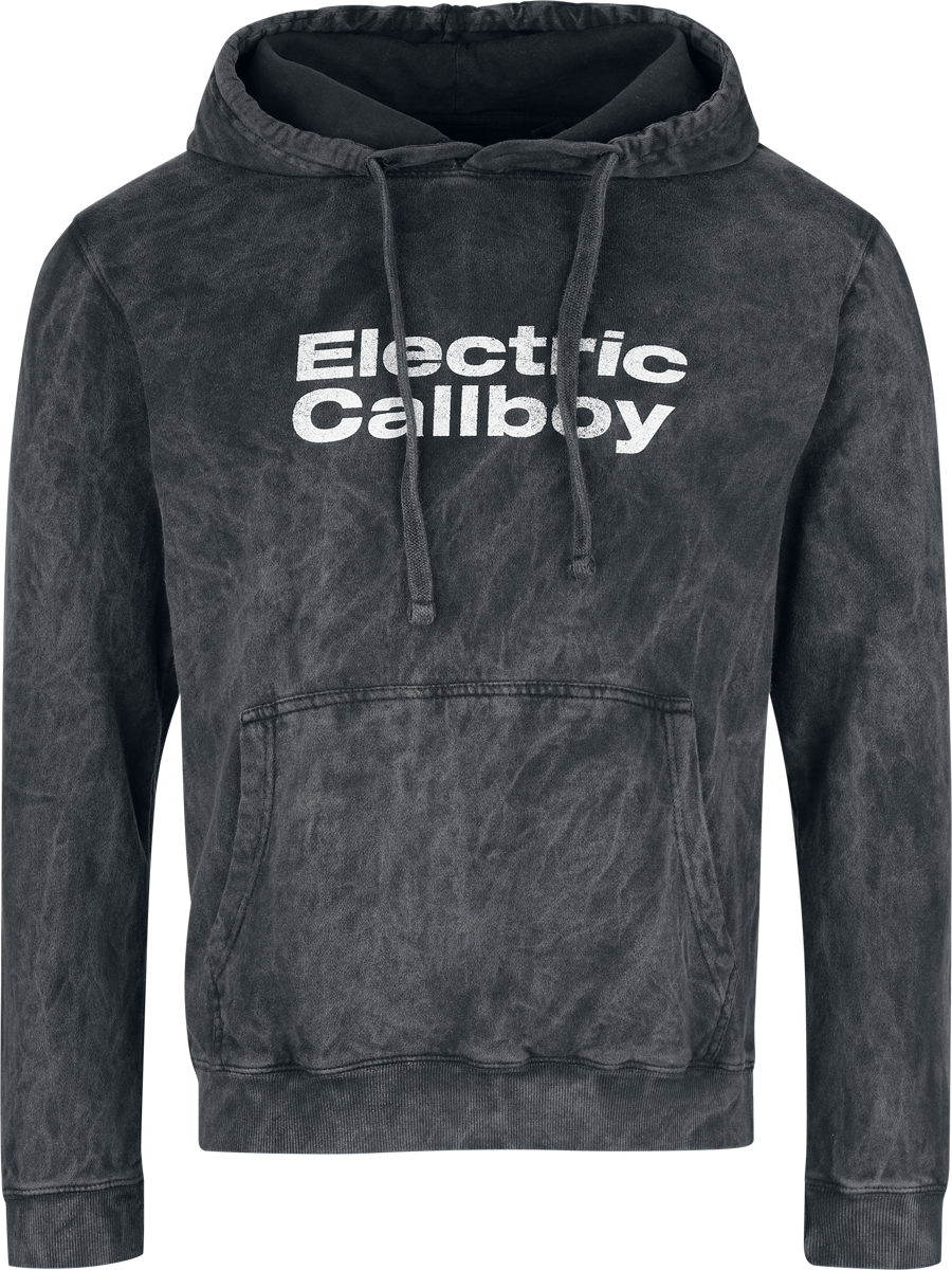 Electric Callboy  Hoodie - Choo Choo - for Men - charcoal