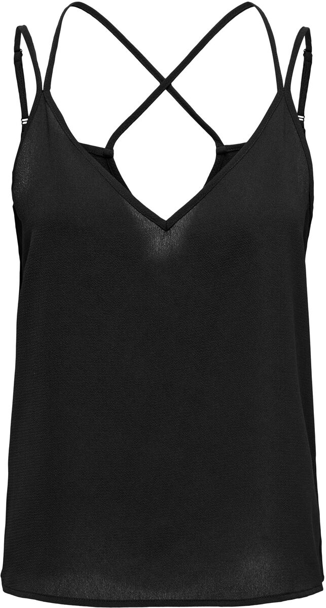 Image of Top di Only - Onlnova Life Amelia Singlet - XS a S - Donna - nero