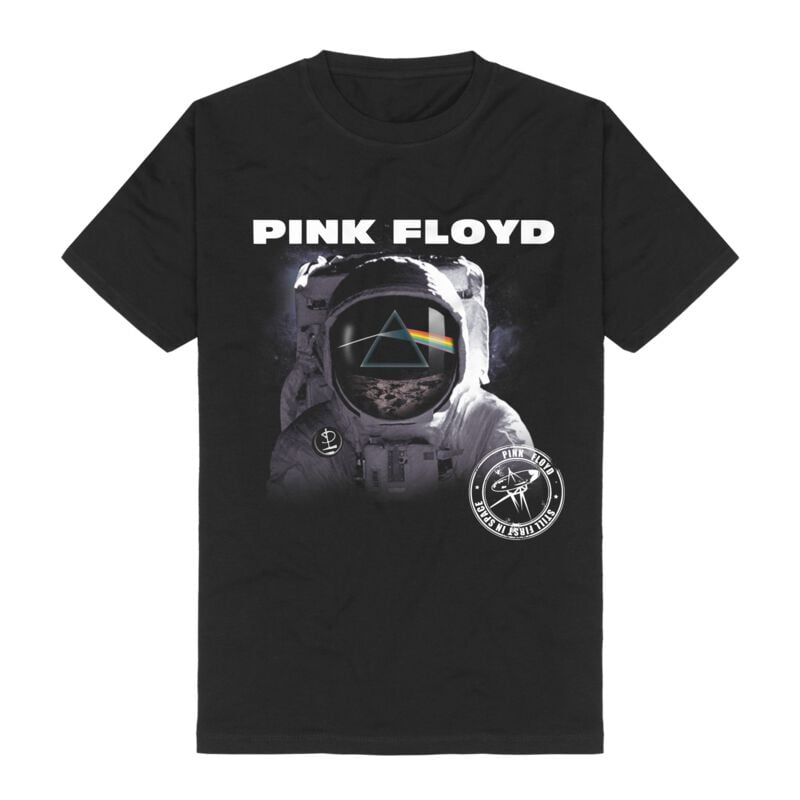 Pink Floyd T-skjorte - Still First In Space - S til 3XL - Herrer - svart