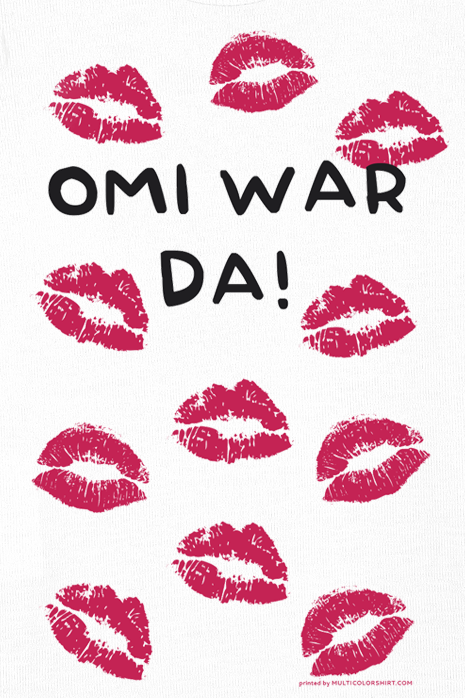 Familie & Freunde Funshirt - Omi war da! - Kids - Omi war da! Body weiß