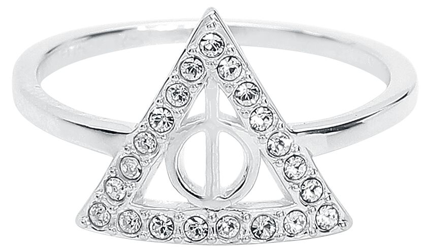 Harry Potter Ring Heiligtümer des Todes für Damen silberfarben Lizenzierter Fanartikel  - Onlineshop EMP