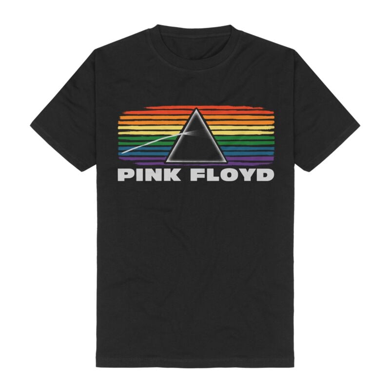 Pink Floyd T-skjorte - Prism Painted Bars - S til 3XL - Herrer - svart