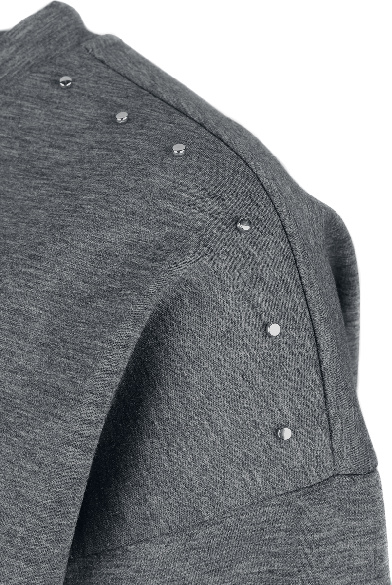 4068143374170 - Basic Langarmshirt Langarmshirt grau in M 4068143374170 - Basic Langarmshirt Langarmshirt grau in M