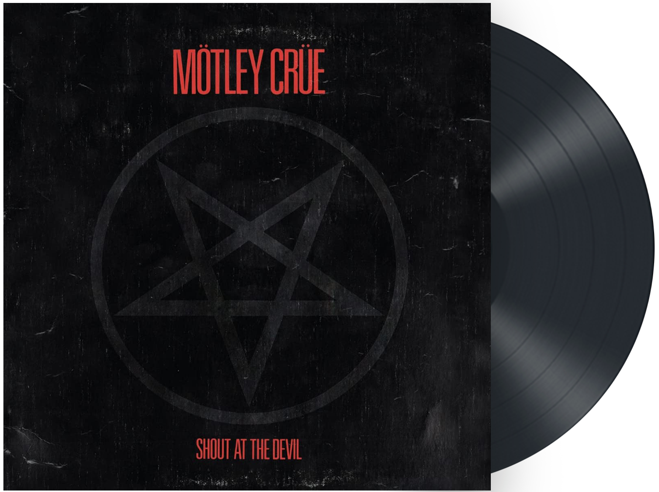 LP  av Mötley Crüe - Shout At The Devil -  -